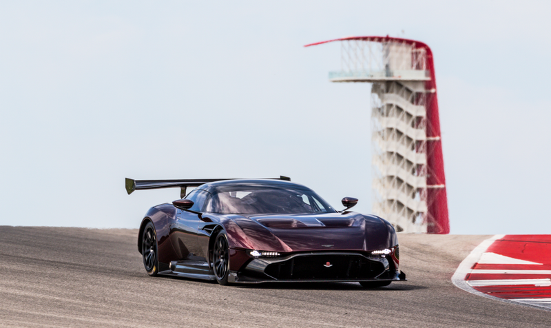 Illustration for article titled Behold The Unfathomably Gorgeous Spectacle Of An Aston Martin Vulcan Track Day